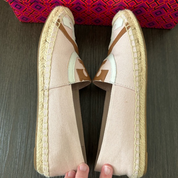 Tory Burch Pink and Brown Espadrilles - Picture 7 of 8